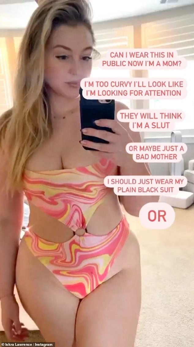 iskra lawrence worries people will think
